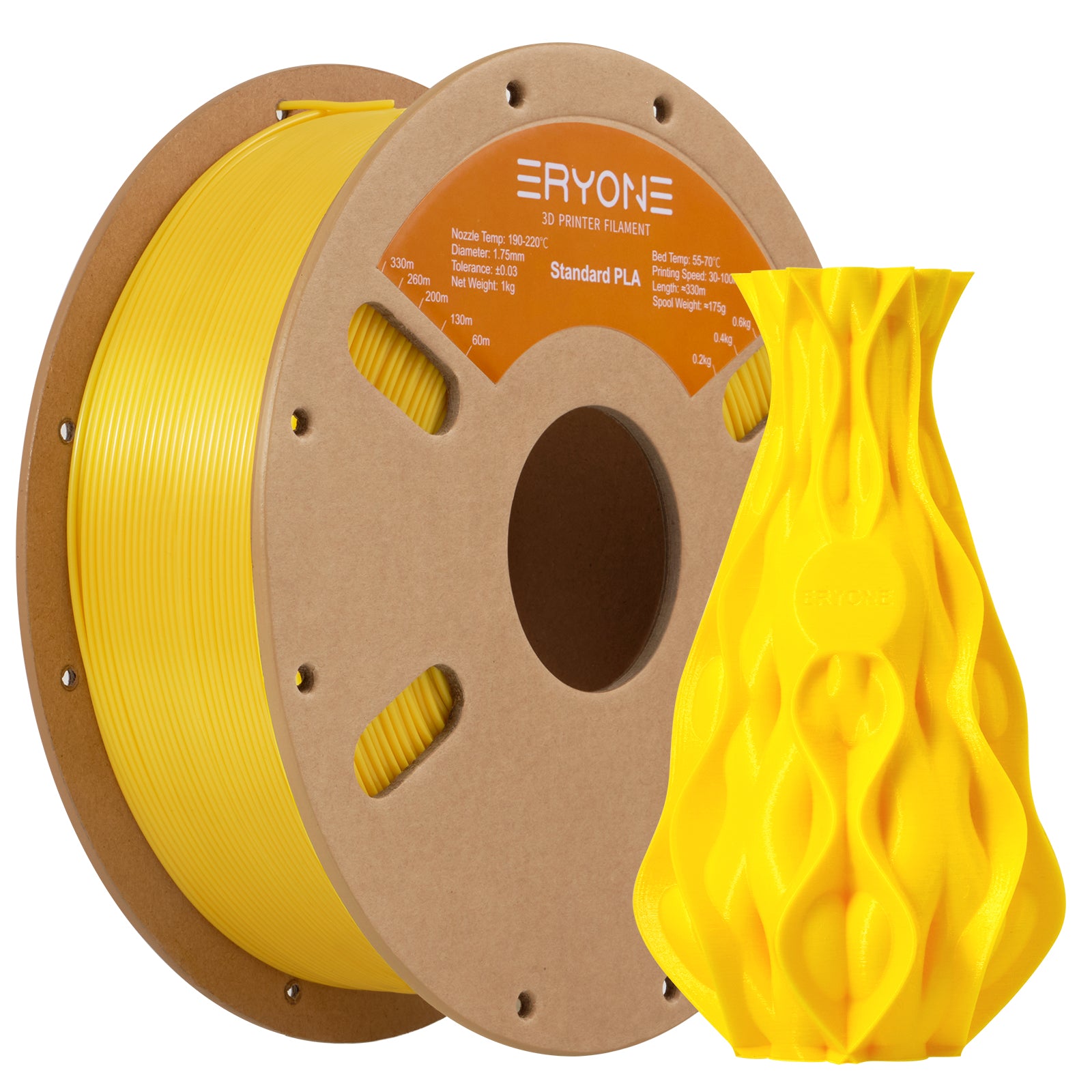 Eryone Standard PLA Filament 1,75 mm | Hochwertiges PLA für präzisen 3D Druck