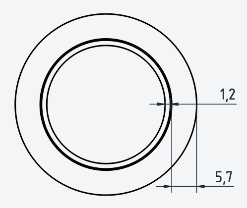 Blindstopfen rund 10 mm
