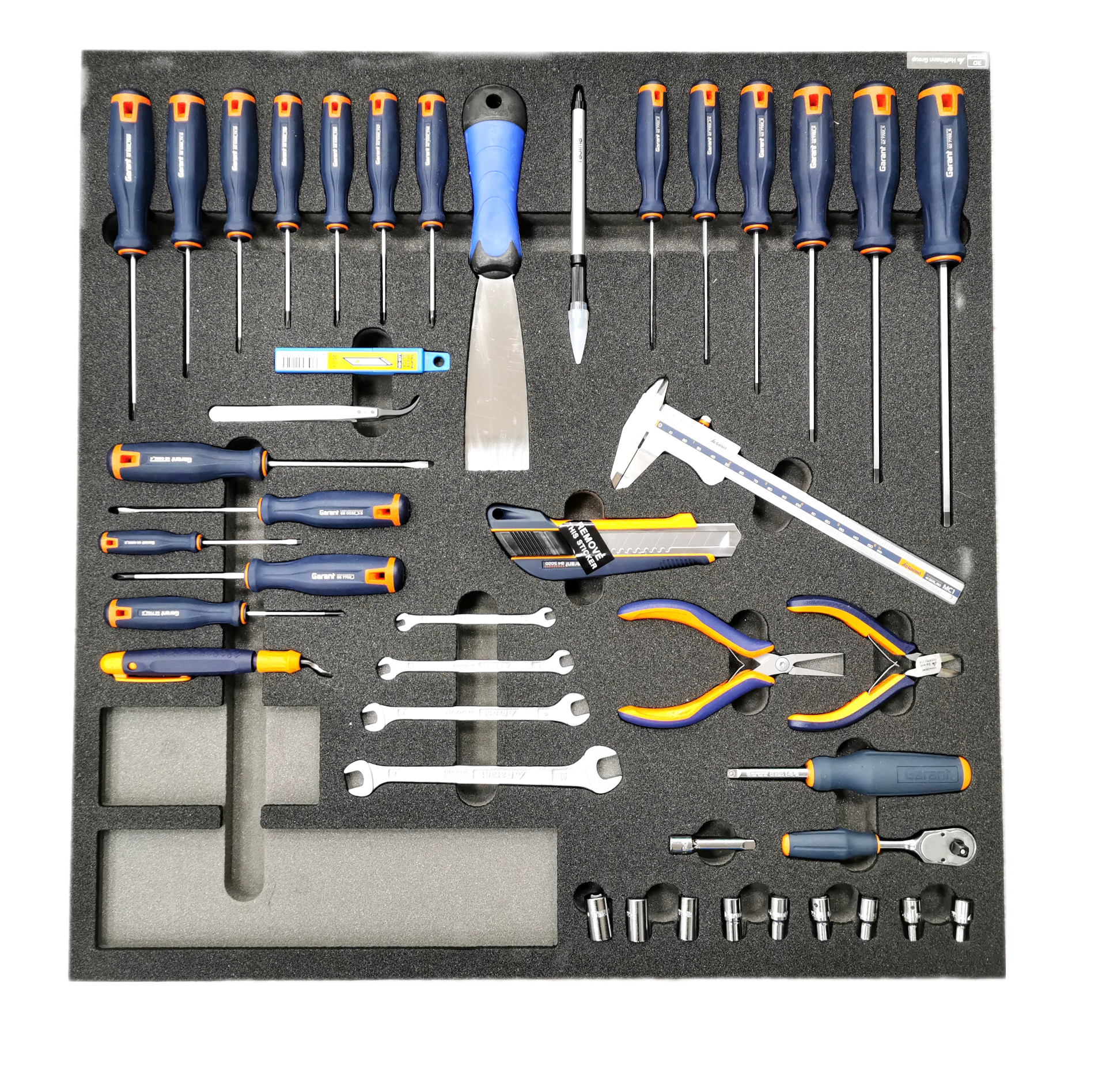 3D Drucker Werkzeug Set inkl. Schaumeinlage