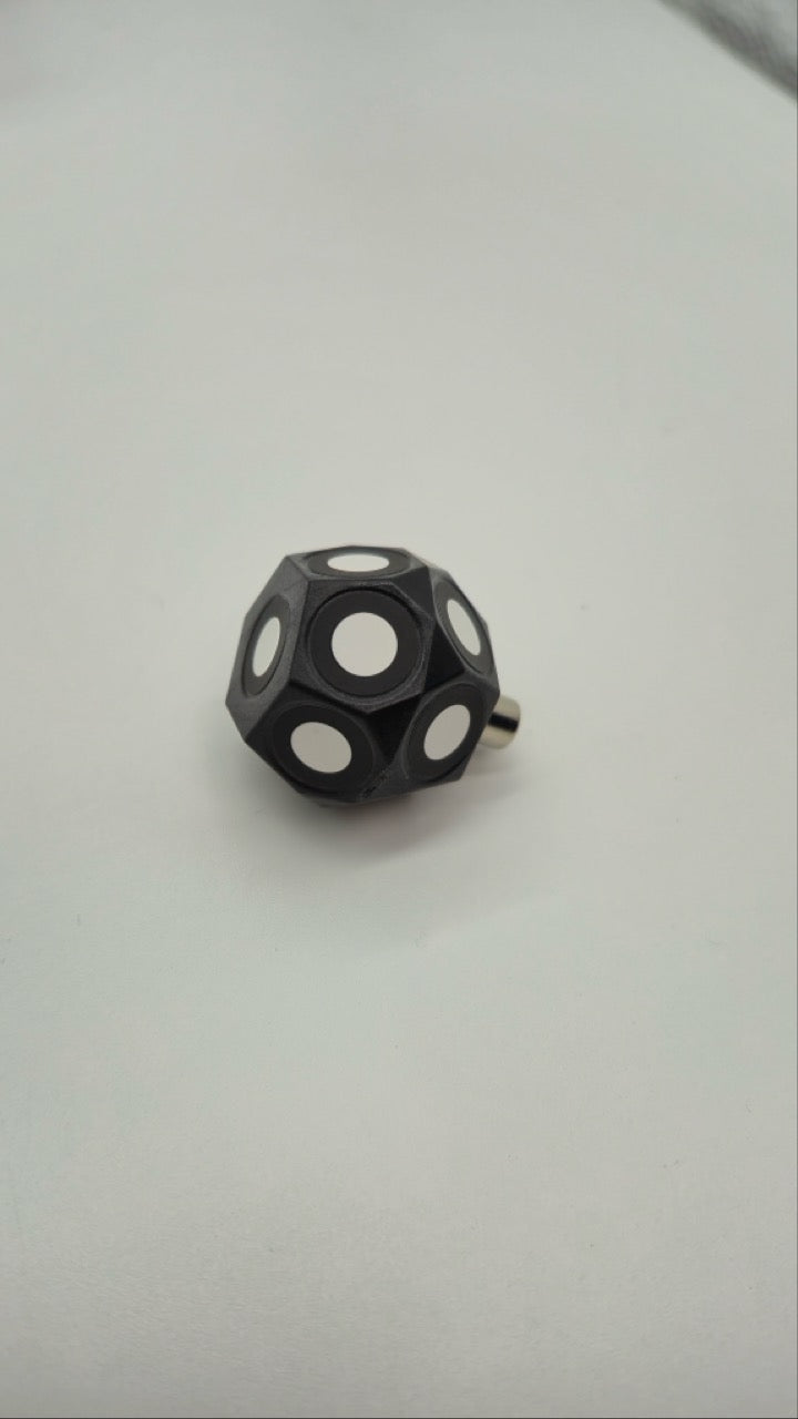 Magnetische Referenzwürfel 6 mm Schwarz/Weiß geeignet für Strukturlichtscanner 10 Stück