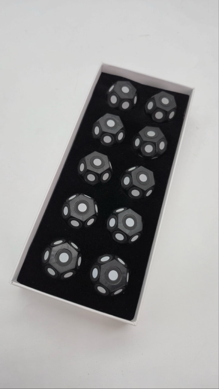 Magnetische Referenzwürfel 6 mm retroreflektierend geeignet für Laserscanner