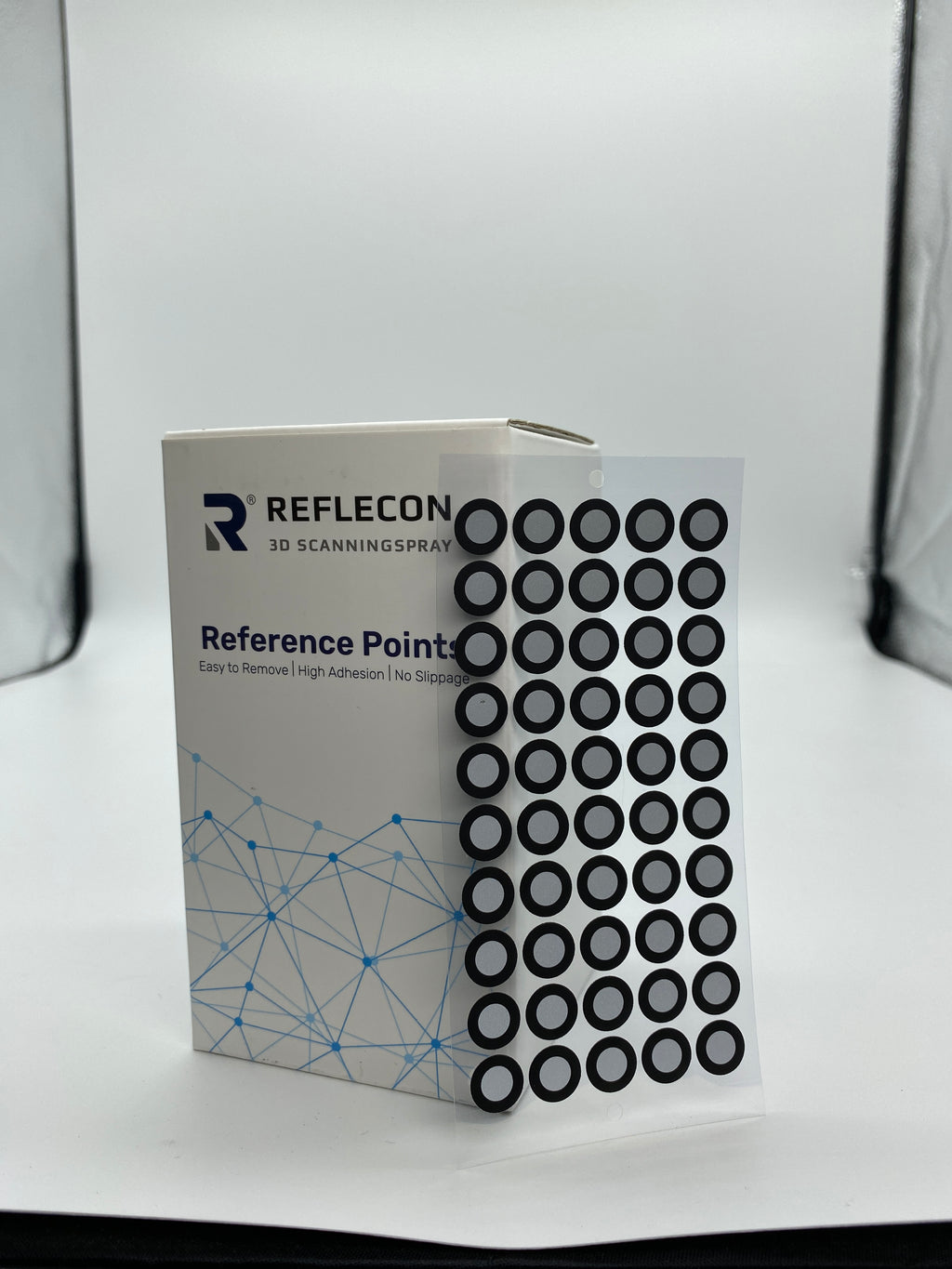 Standard-Haftpunkte 6 mm retroreflektierend geeignet für Laserscanner 10.000 Stück