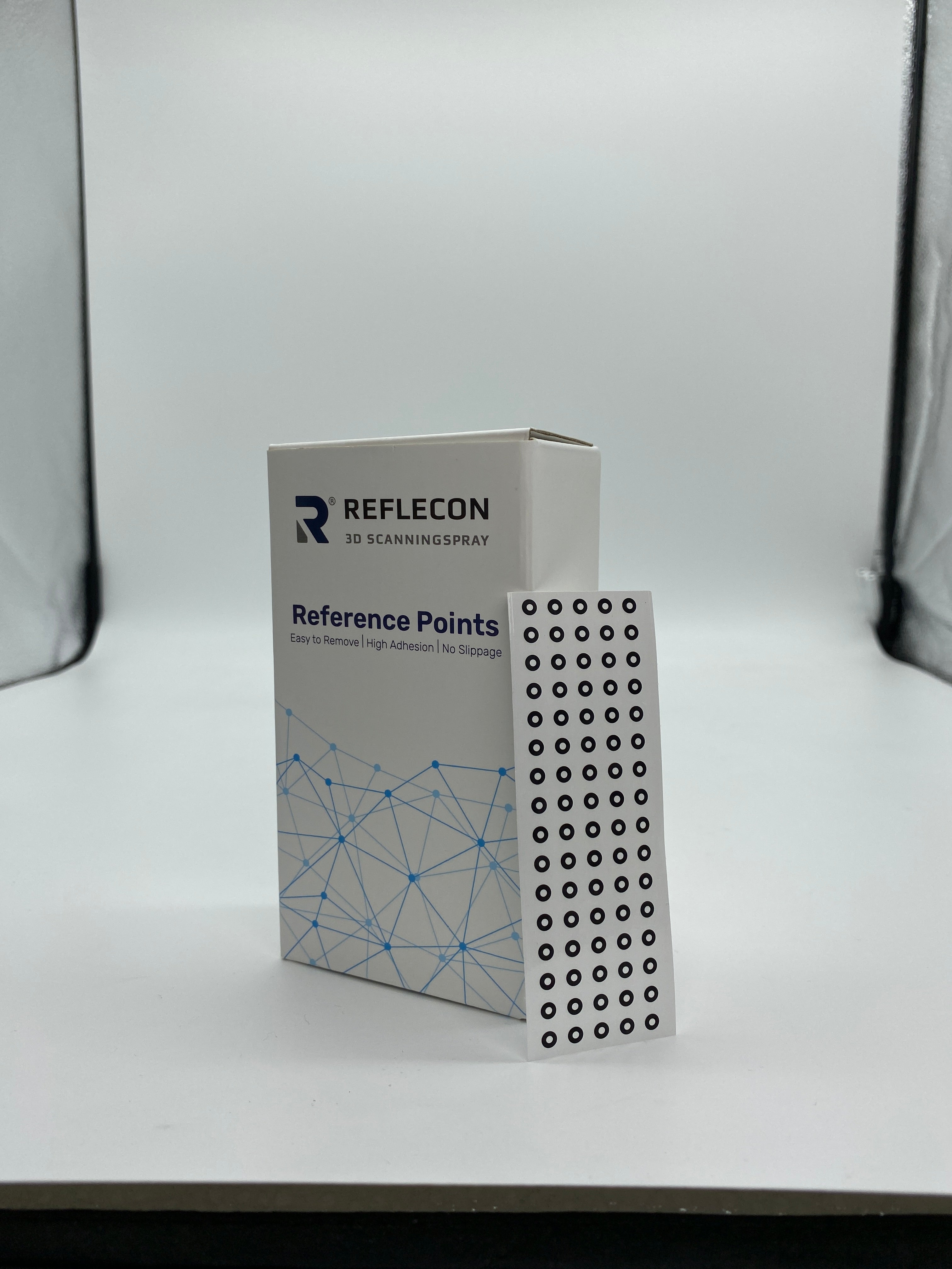 Standard-Haftpunkte 1,5 mm Schwarz/Weiß geeignet für Strukturlichtscanner 10.000 Stück