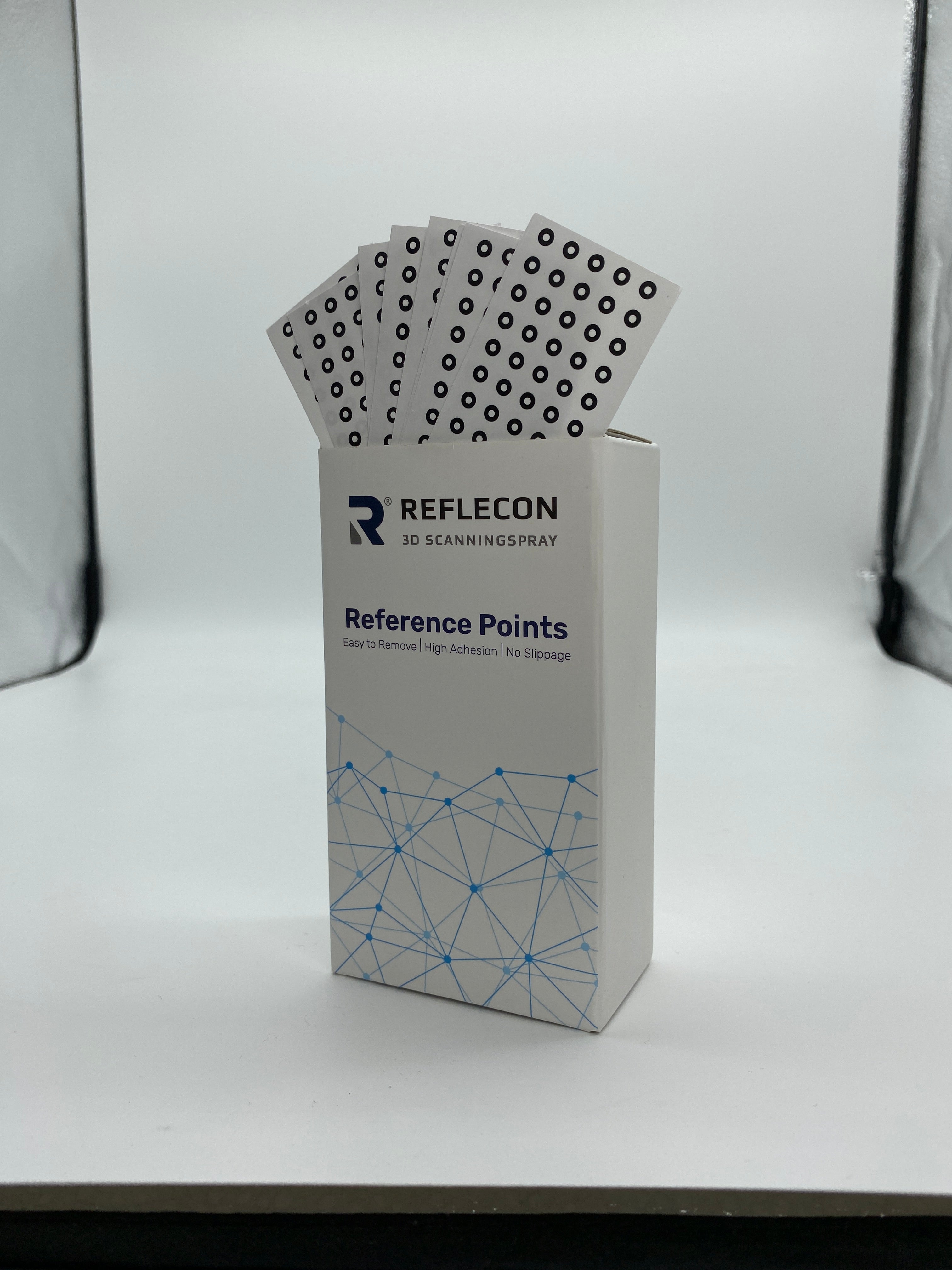 Standard-Haftpunkte 1,5 mm Schwarz/Weiß geeignet für Strukturlichtscanner 10.000 Stück