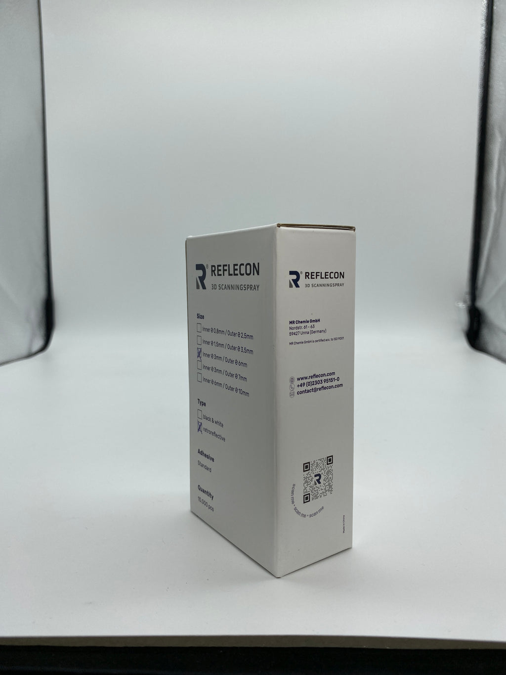 Standard-Haftpunkte 3 mm retroreflektierend geeignet für Laserscanner 10.000 Stück