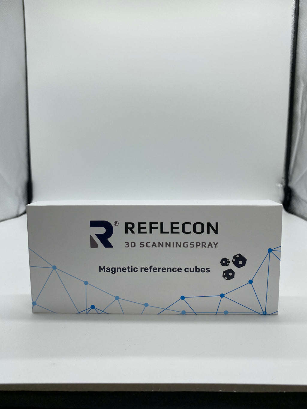 Magnetische Referenzwürfel 6 mm Schwarz/Weiß geeignet für Strukturlichtscanner 10 Stück