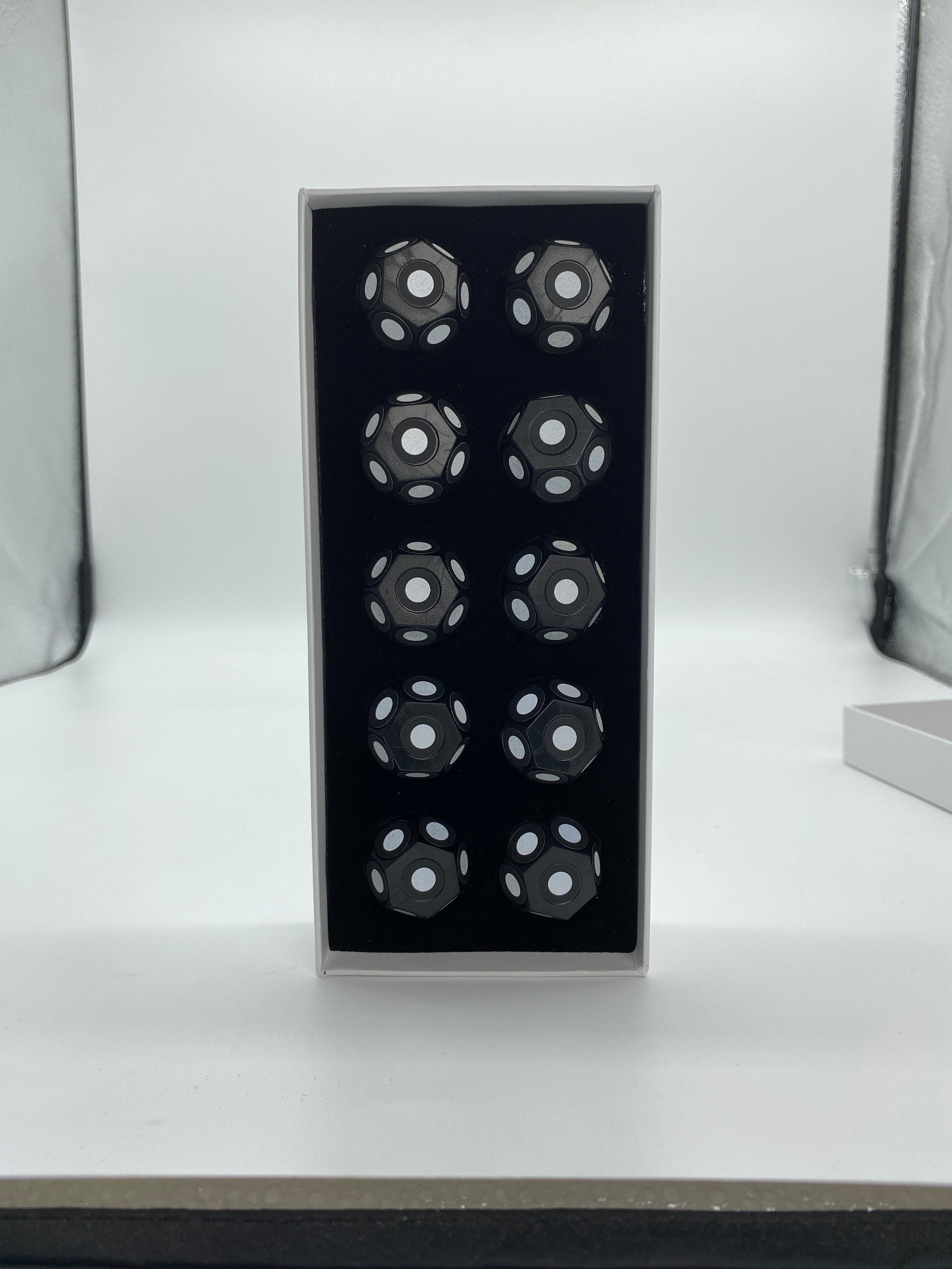 Magnetische Referenzwürfel 6 mm retroreflektierend geeignet für Laserscanner