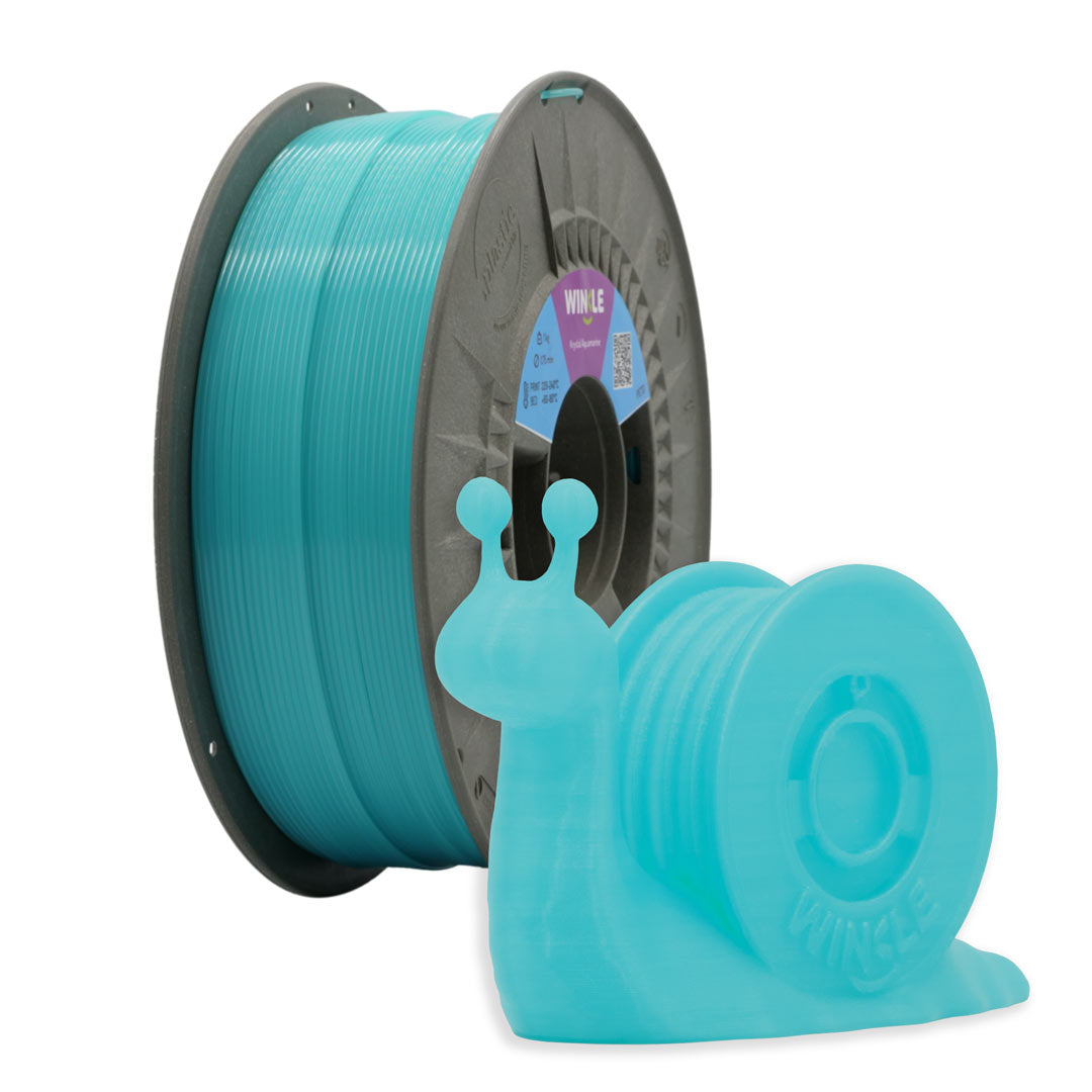 Winkle PETG Crystal Filament | Transluzentes PETG für kristallklare 3D-Drucke mit hoher Festigkeit