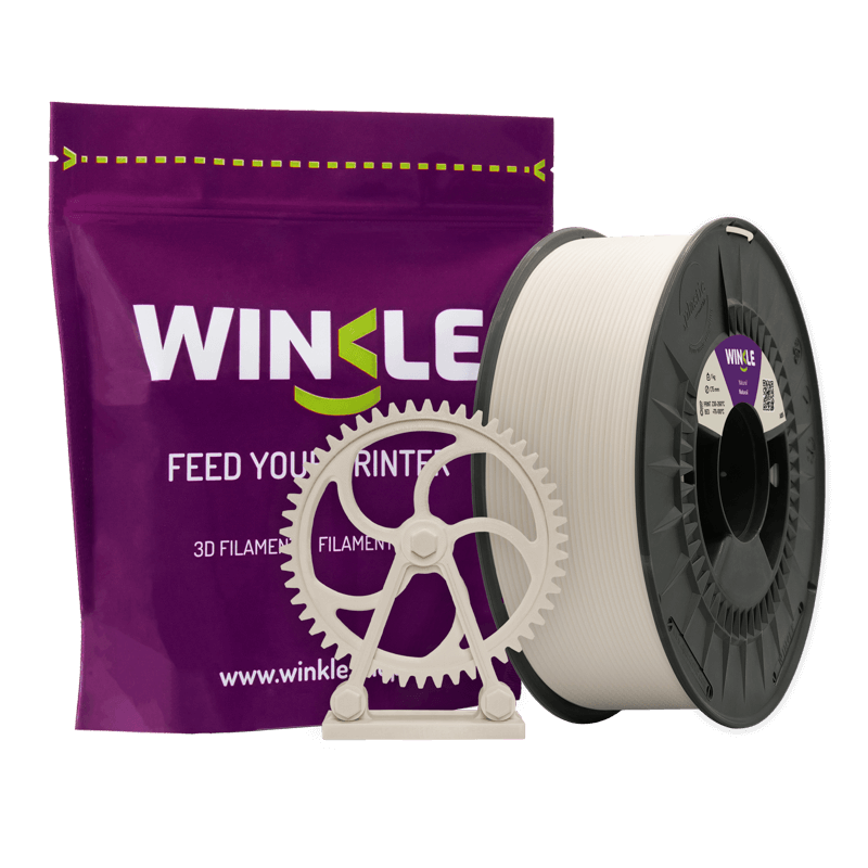 Winkle ABS Filament | Robust & Temperaturbeständig | Industrie-ABS für Funktionsteile | 1,75 mm | 1 kg | Made in Spain